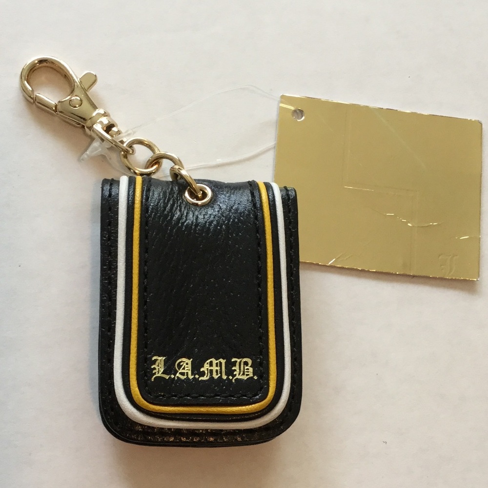 NWT L.A.M.B. Leather Keychain